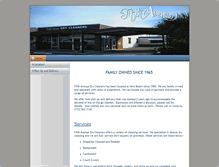 Tablet Screenshot of fifthavenuedrycleaners.com